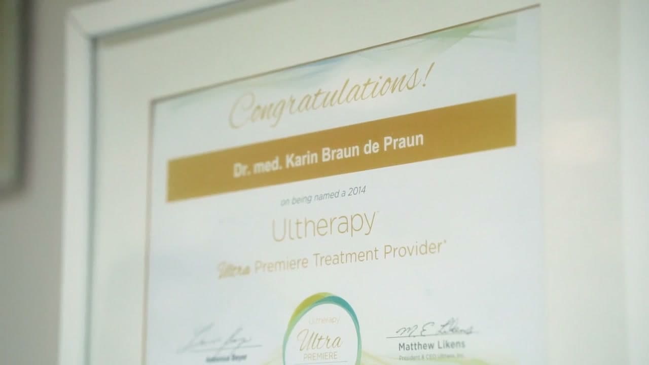 Ultherapy® Premiere Treatment Provider – mehrfach ausgezeichnet, seit 2014